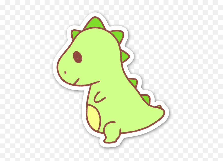 T Rex Kawaii Emilywibberley Emoji,T-rex Emoji