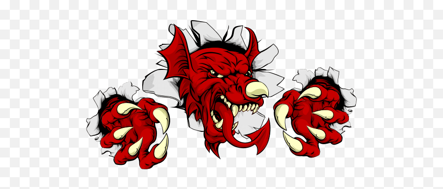 Geoimages U2013 Canva - Garras De Dragon Rojo Emoji,Welsh Dragon Emoji