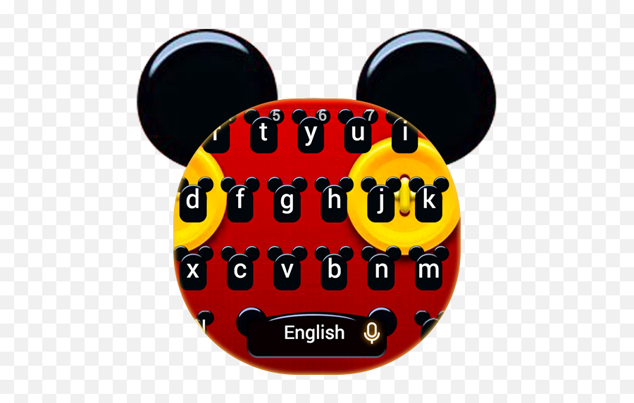 Cute Micky Bowknot Keyboard Theme - Keyboard Theme For My Phone Emoji,Mickey Mouse Emoji Keyboard