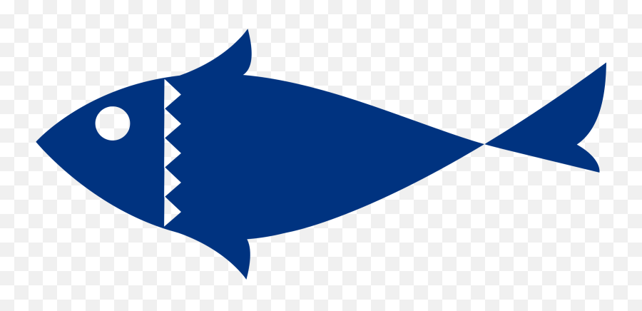 Big Image - Fish Emoji,Blue Fish Emoji