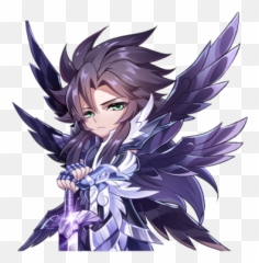 Caballeros Del Zodiaco Caballeros - Hades Chibi Saint Seiya Awakening Emoji,Emoticon Despistado