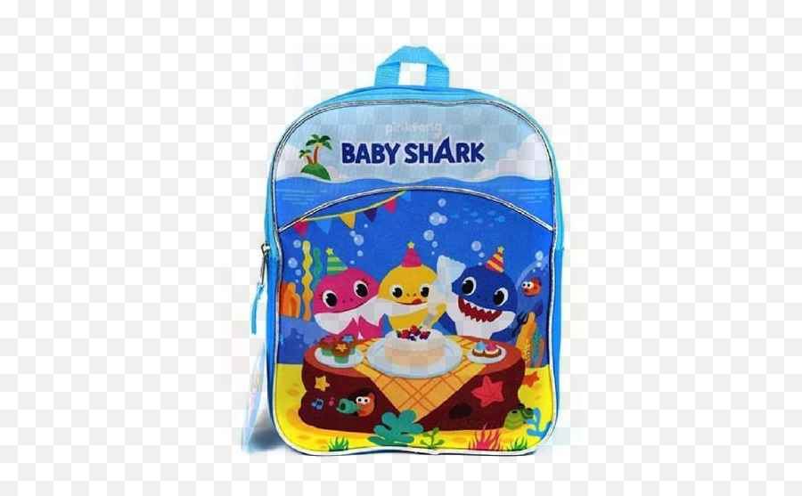 Baby Shark Mini Backpack - Baby Shark Backpack Png Emoji,Emoji Backpack Hangers