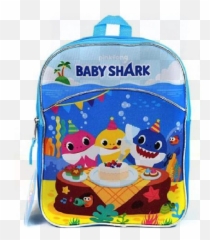 Baby Shark Mini Backpack - Baby Shark Backpack Png Emoji,Emoji Backpack Hangers