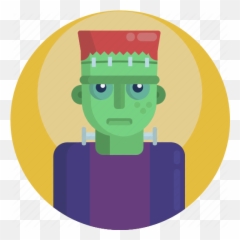 Avatar Dead Frankeinstein Green Halloween Monster Scary Icon - Download On Iconfinder Fictional Character Emoji,Kinfe Emoji