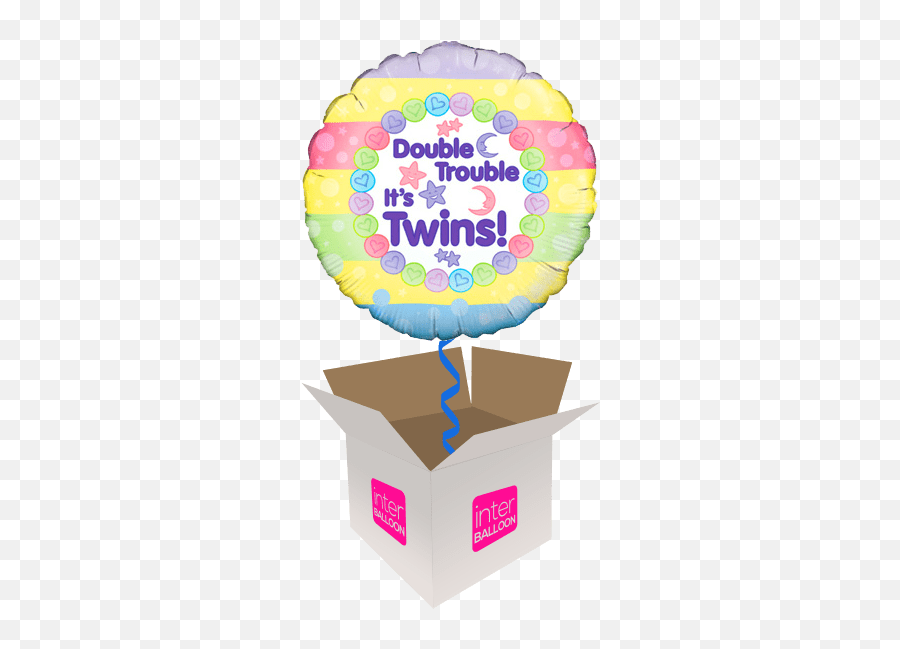 Wrexham Helium Balloon Delivery In A - Twins Baby Shower Balloon Emoji,House Balloons Emoji