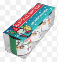 Gnome Sippers Cocoa Gift Set 3oz - Cardboard Packaging Emoji,Sipper Emoji