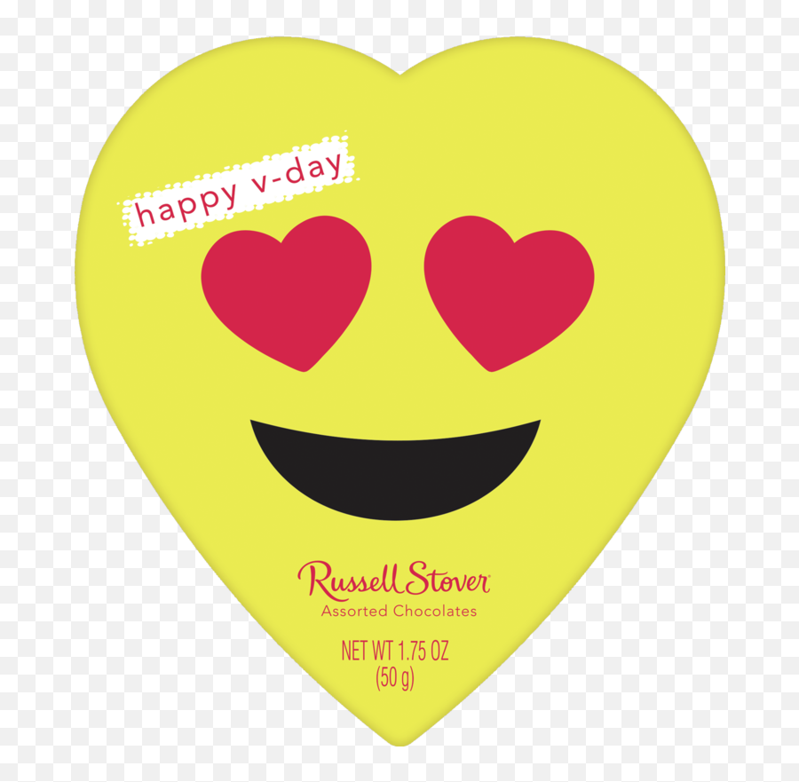 Russell Stover Conversation Hearts - Whitmans Emoji,Chocolate Scoop Emoticon