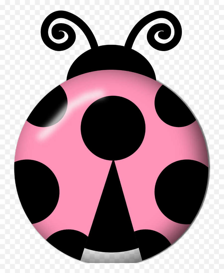 Transparent Cute Circle Png - Imagenes De Vaquitas De San Pink Ladybug Drawing Emoji,Imagena De Emojis