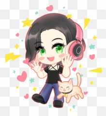Draw Cute Animated Chibis - Girly Emoji,Cute Little Emojis Draw So Cute