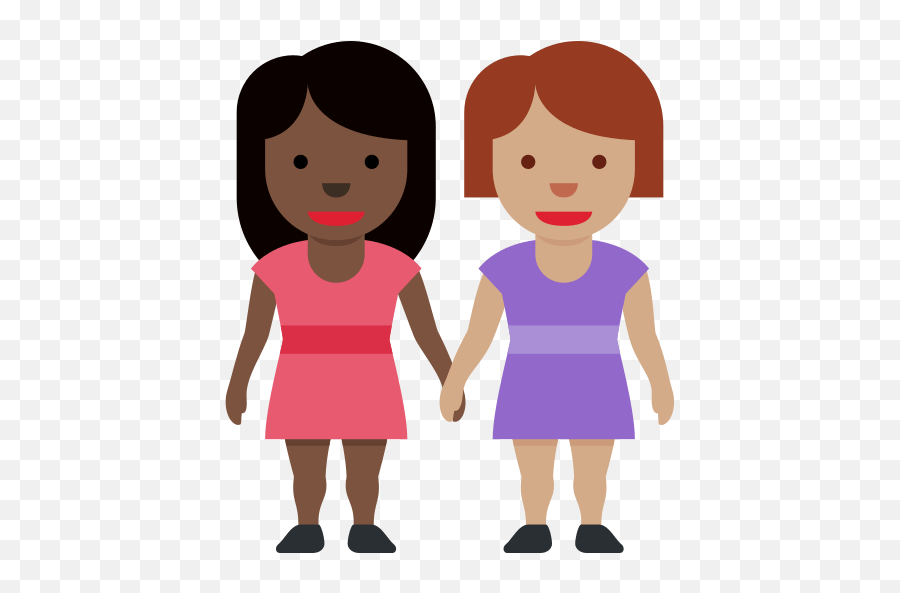 U200du200d Handshake Women With Dark Skin Tone And Medium - Sandy Hook Remington Meme Emoji,Male Vs Female Emoticon