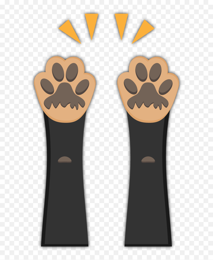 Black Tan Chihuahua Emoji Stickers For Imessage Chihuahuas - Paw,Hands In Air Emoji