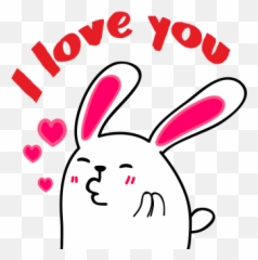 Lovely Rabbit Emoji - Dot,Emojis Ios Rabbit