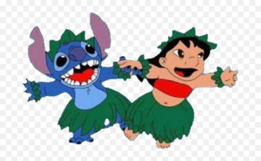 Lilo Liloandstitch Stitch Hawaii Hawain Leaf Friends - Phone Hawaiian Lilo And Stitch Clipart Emoji,Dance Emojis Batman