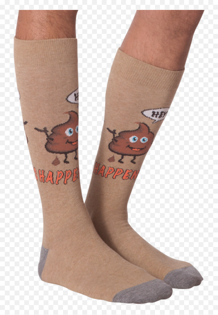 It Happens Poop Emoji Socks For Men - Girly,Emojis To Describe Boston