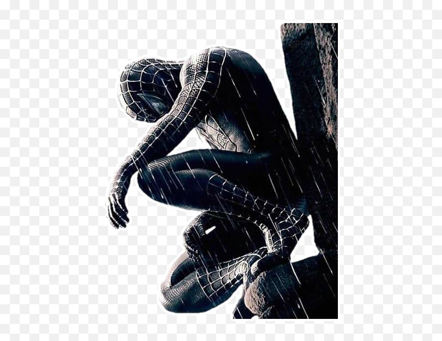 Spiderman3 Spiderman Sad Png Sticker - Spider Man 3 Rain Emoji,