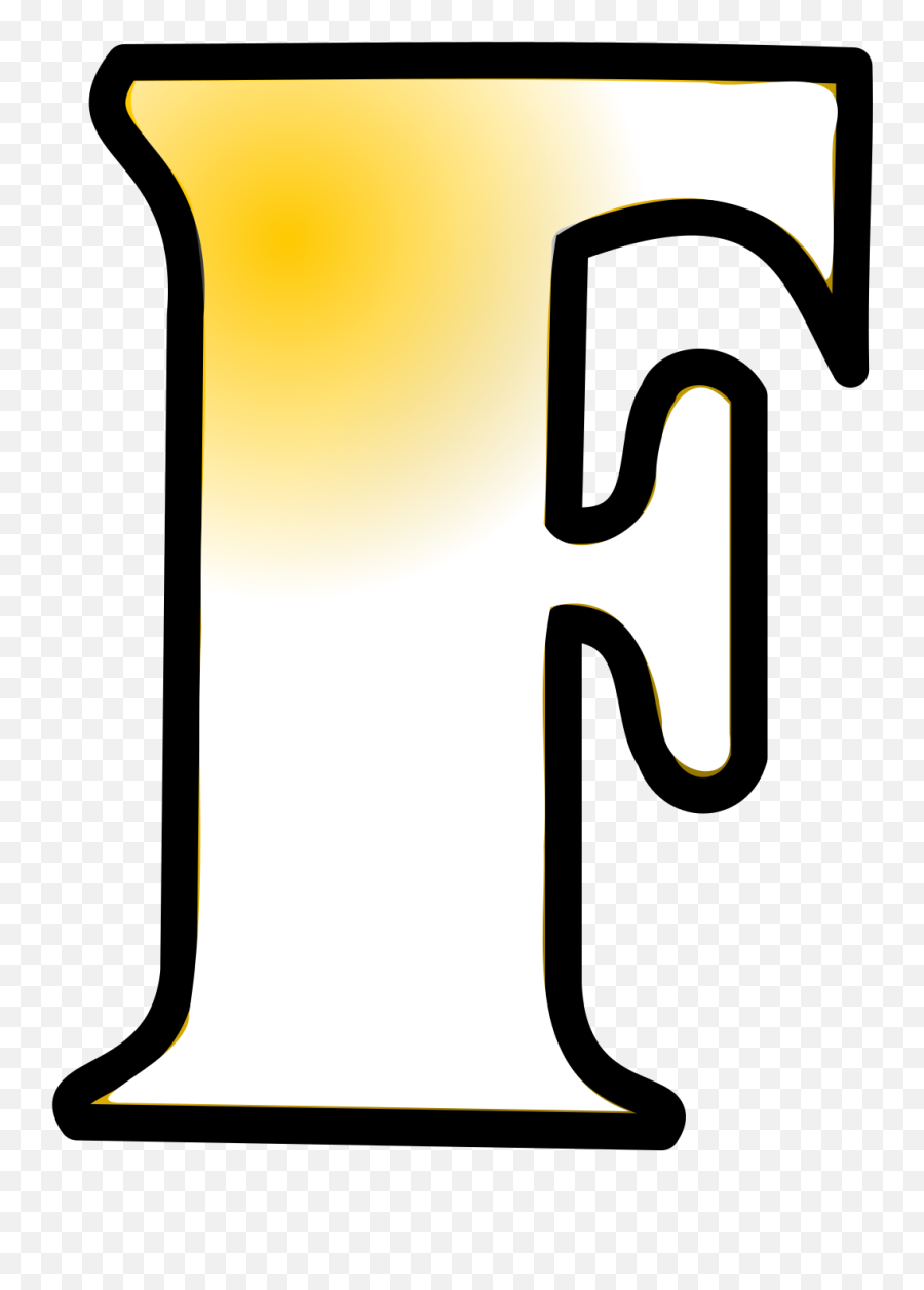 Letter F Icon Svg Vector Letter F Icon Clip Art - Svg Clipart Vertical Emoji,Cat Emoticon Letters