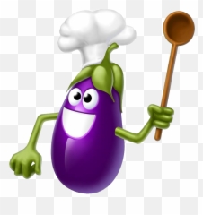 Funny Vegetables Transparent Png - Vegetables Funny Emoji,Egg Plant Emoji