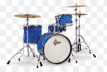 Catalina Club Gretsch Drums - Gretsch Caralina Club Blue Satin Drums Emoji,Most Emotion Drummer