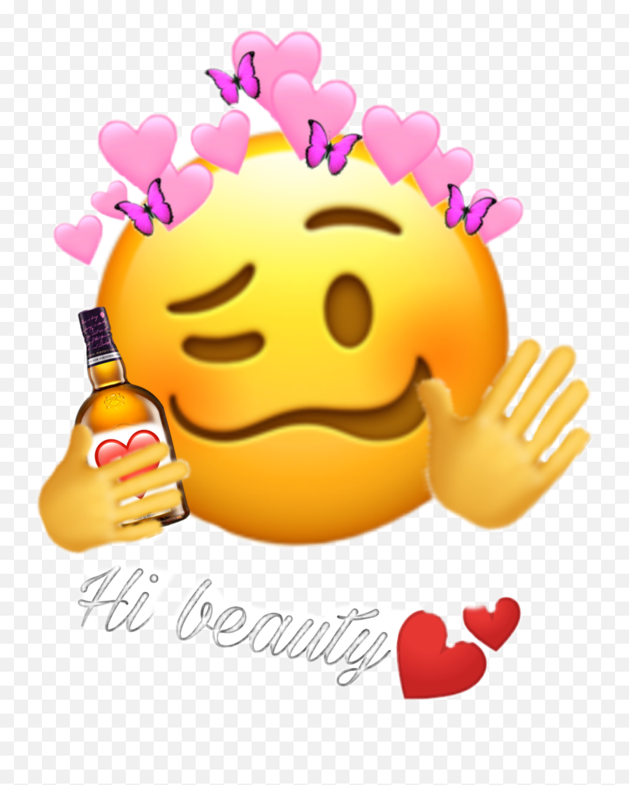 The Most Edited Drunk Picsart Emoji,Emoji Smile With Sweat Dripping On Forehead