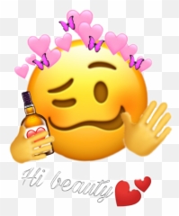The Most Edited Drunk Picsart Emoji,Emoji Smile With Sweat Dripping On Forehead