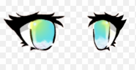 Gacha Eyes Gacha Eye Gachaeyes Sticker - Gacha Life Eyes Base Emoji,Turquoise Emotion