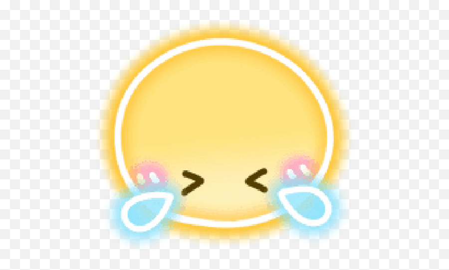 Sticker Maker - Emojis Cute Kawaii 3by Yessy Dot,Yellow Circle Light Emoji