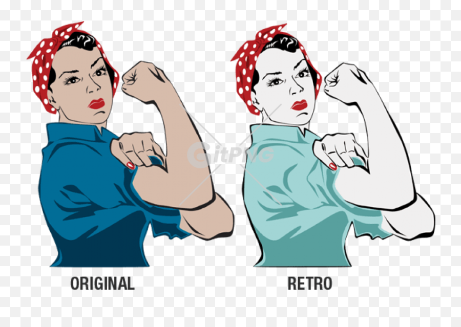 Tags - Cute Gitpng Free Stock Photos Rosie The Riveter Original Svg Emoji,Cara Delevingne Emoji