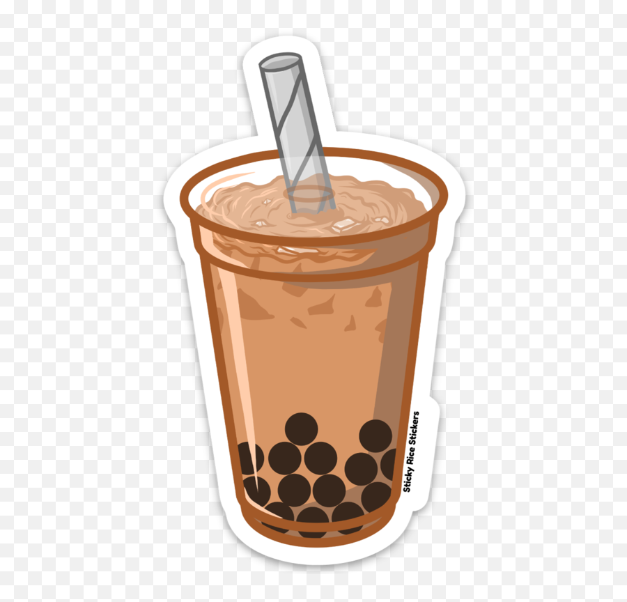 Boba Sticker Decals U0026 Skins Electronics U0026 Accessories Emoji,Bubble Milk Tea Emoticon