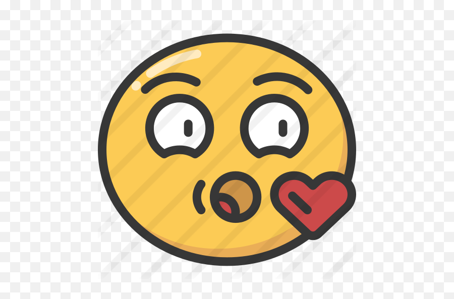 Blow Kiss - Free Smileys Icons Happy Emoji,Blowing A Kiss Emoji