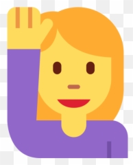Person With Raised Hand Emoji,Doctor Who Emoticon Robot