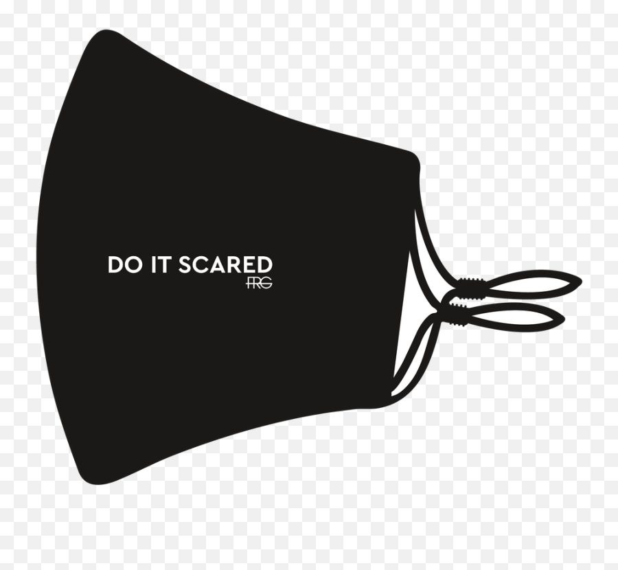 Do It Scaredu0027 Face Mask Frg Ministry Store Emoji,Frightened Face Emoticon Black And White