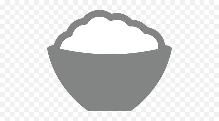 Cooked Rice Id 8454 Emojicouk - Bowl Of Rice Emoji,Popper Emoji