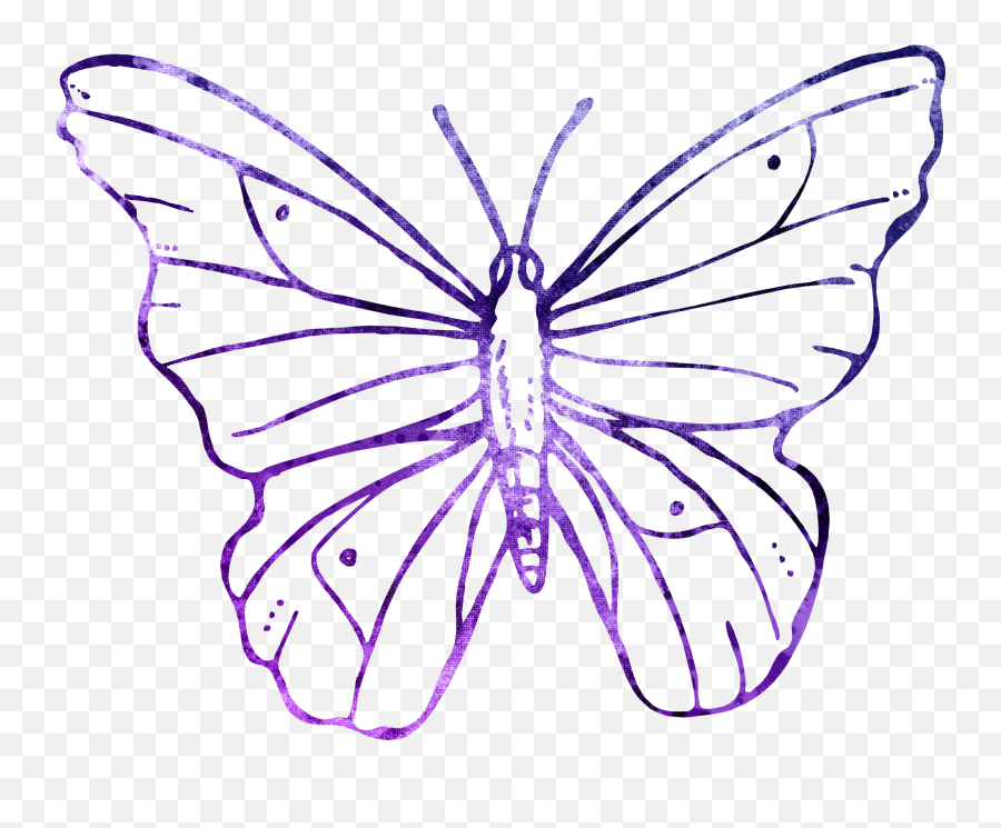 Butterfly Purple Drawing Free Image Download Emoji,Cute Butterfly Emoticon