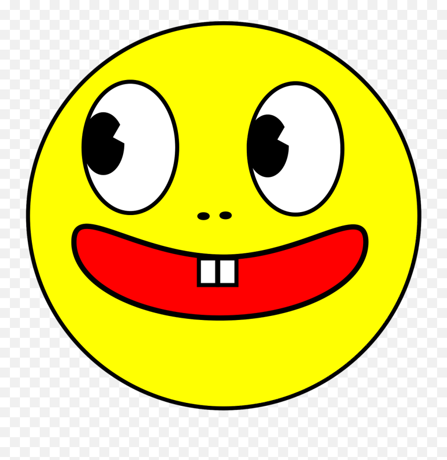 Smiling Face Cartoon - Free Vector Graphic On Pixabay Gambar Wajah Lucu Kartun Emoji,Smile Face Emoji