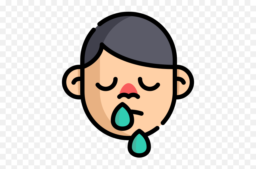 Runny Nose - Runny Nose Cartoon Transparent Emoji,Snot Nose Emoji