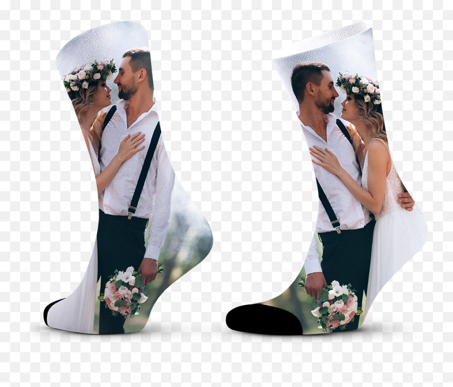 Australian Made - For Groom Emoji,Peach Emoji Socks