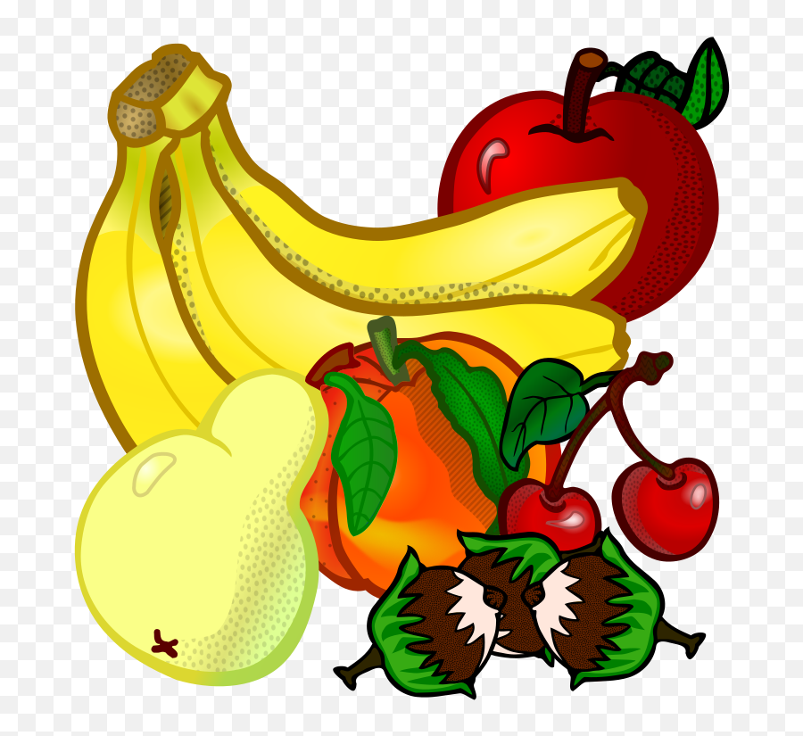 Bunch Of Fruit Clip Art Image - Clipsafari Frutas Vector Png Emoji,Bananas Emoji