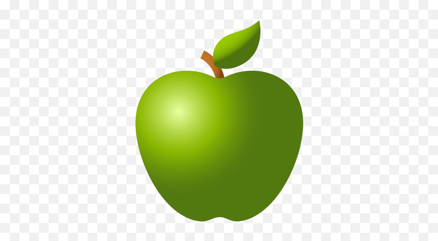 Green Appleu2014u2014png - Apple Emoji Green Apple,Yin Yang Emoji For Iphone