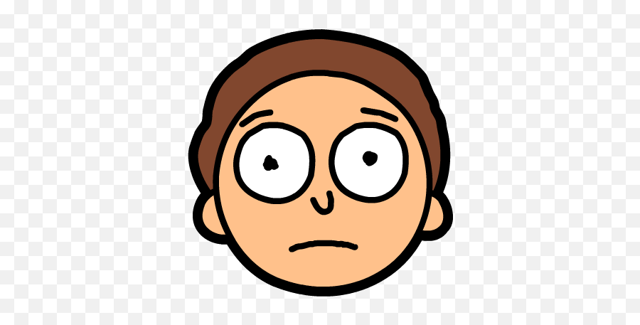 Pocket Mortys - Rick And Morty Morty Head Emoji,Rick And Morty Emojis