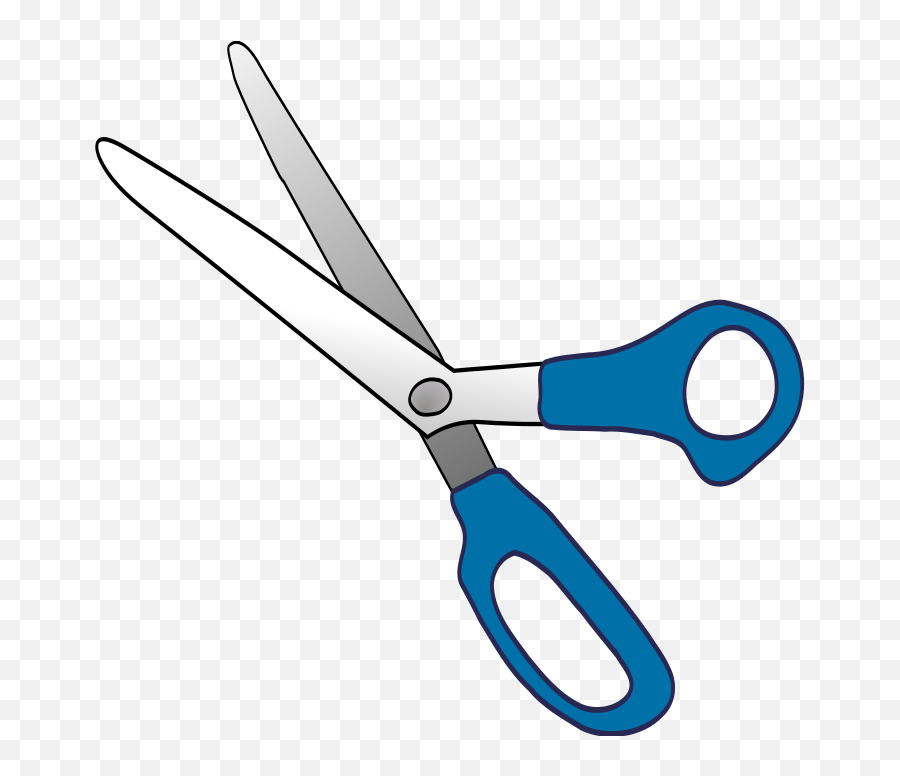 Clipart Scissors Blue Clipart Scissors - Scissors Clip Art Emoji,Scissors Arrows Emoji