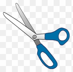 Clipart Scissors Blue Clipart Scissors - Scissors Clip Art Emoji,Scissors Arrows Emoji