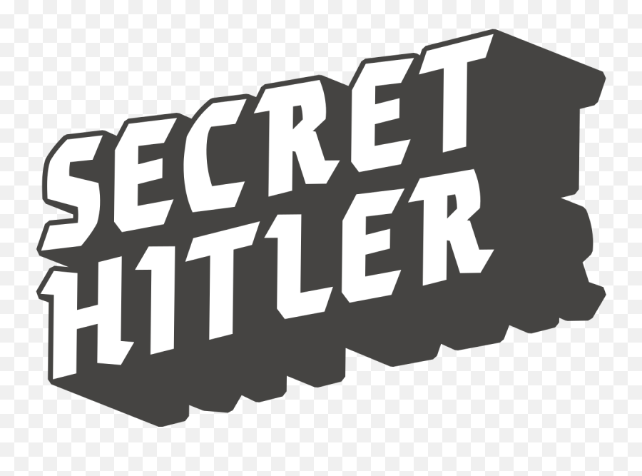 Transparent Hitler Clip Art - Secret Hitler Game Logo Emoji,Hitler Salute Emoji