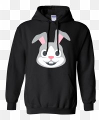 Rabbit Face Emoji Hoodie U2013 Wind Vandy,Rabbit Emoji