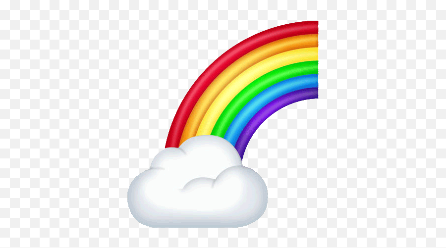 Ios Macos Watchos - Rainbow Gif Transparent Background Emoji,Emoji Make It Rain