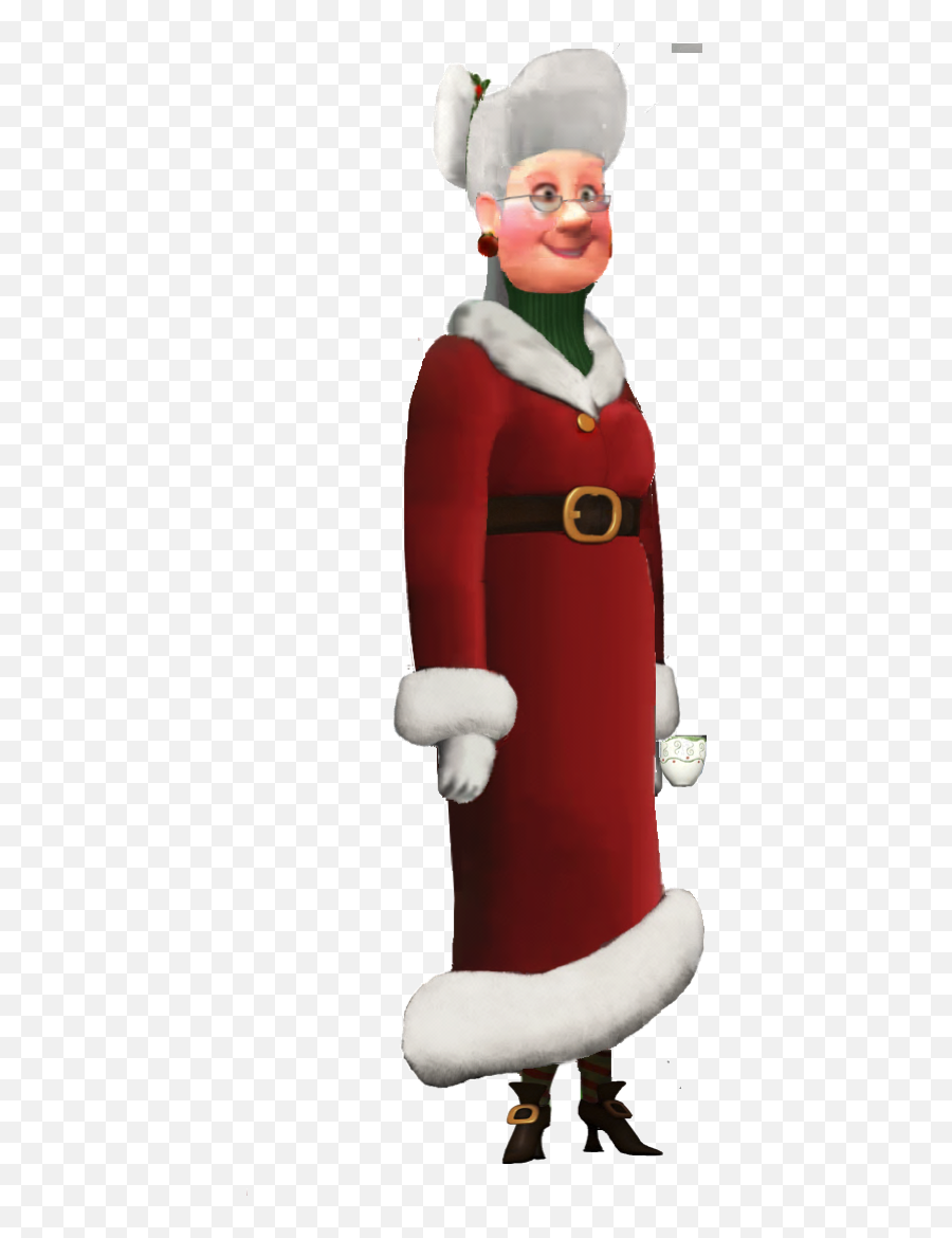 Costume Hat - Fictional Character Emoji,Mrs Claus Emoji