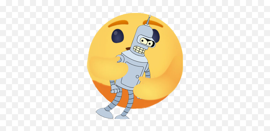 The Fb Hug Emoji I Made But Better - Fictional Character,Weiner Emoji