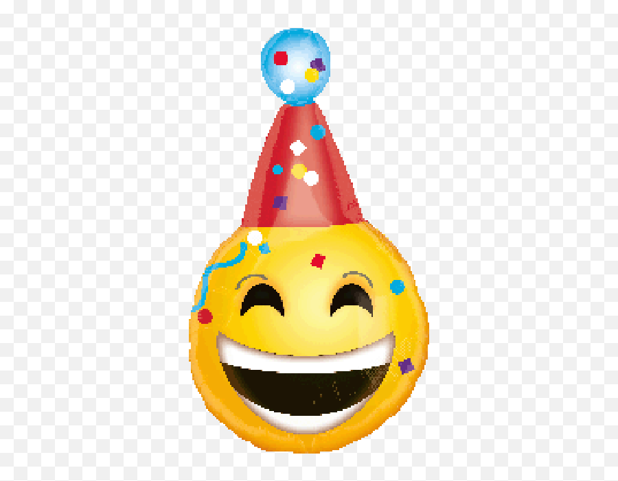 Anagram Foil Jr Shape 18 Happy Birthday Emoji - Emoji Birthday,18 Emoji