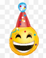 Anagram Foil Jr Shape 18 Happy Birthday Emoji - Emoji Birthday,18 Emoji
