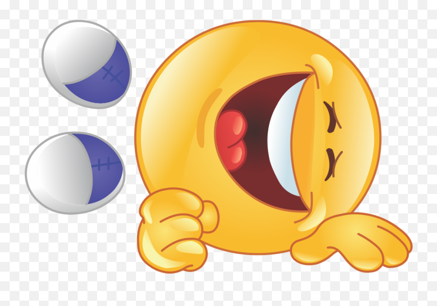 Rolling On Floor Laughing Emoji Decal - Smiley Laughing,New Laughing Emojis