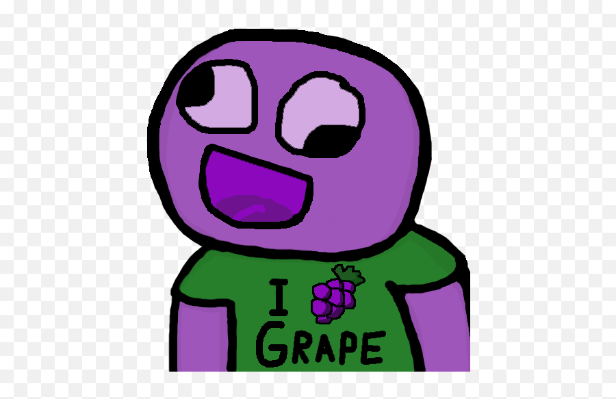 Grape Man - Fictional Character Emoji,Twitter Drumrol Emoticon